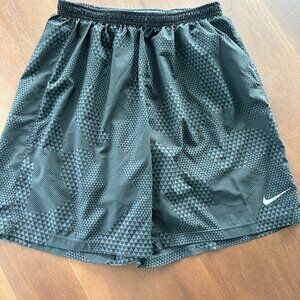 Nike Lined Compression Running Shorts Grey (S)